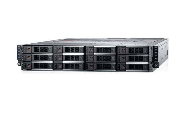Сервер Dell PowerEdge C6420 2x6226R 8x64Gb x6 1x800Gb 2.5" SSD SAS MU 5x1.92Tb 2.5" SSD SATA RI HBA330 iD9En 57414 2P 1Y PNBD (210-AQDE-01) 