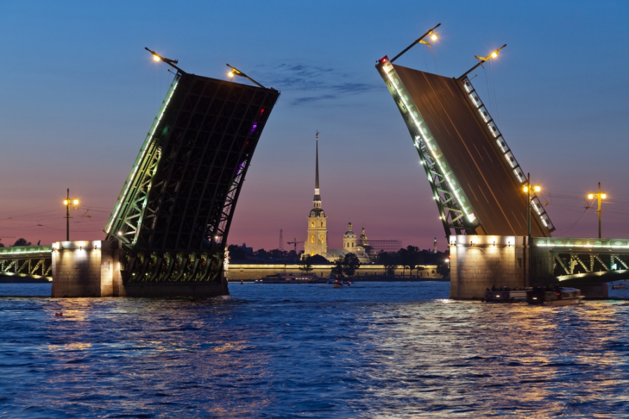 Санкт-Петербург разводные мосты